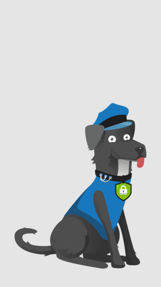 Ciberseguridad perro